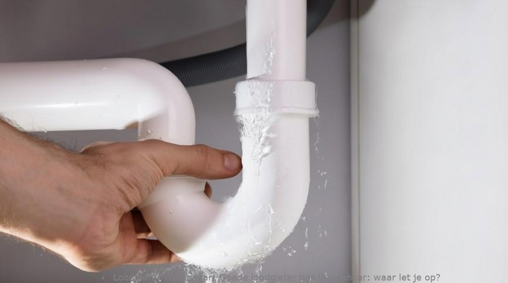 Goede Loodgieter Tips Wassenaar